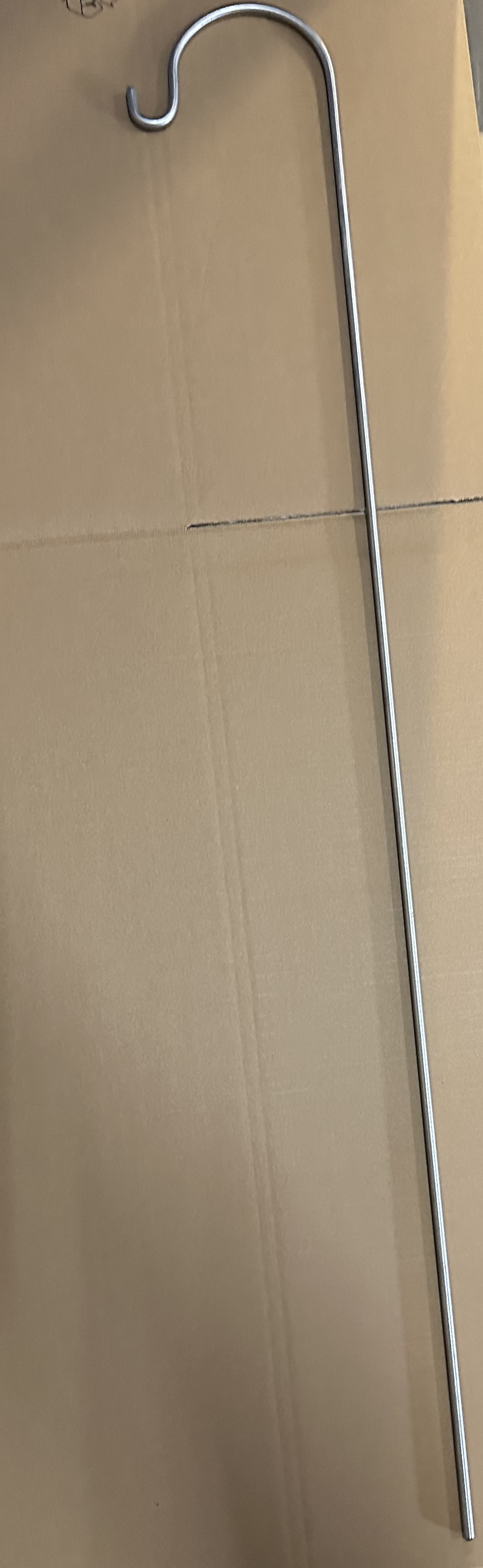 Gebogener Stab Höhe ca. 119 cm