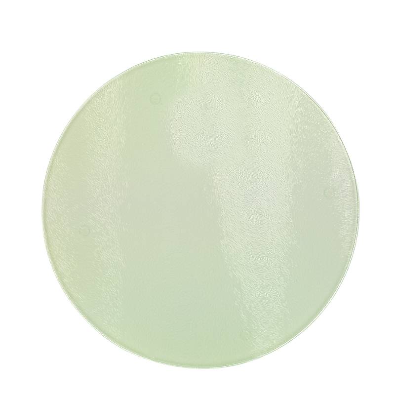 Glasschneidebrett (30 cm) mit Gumminoppen