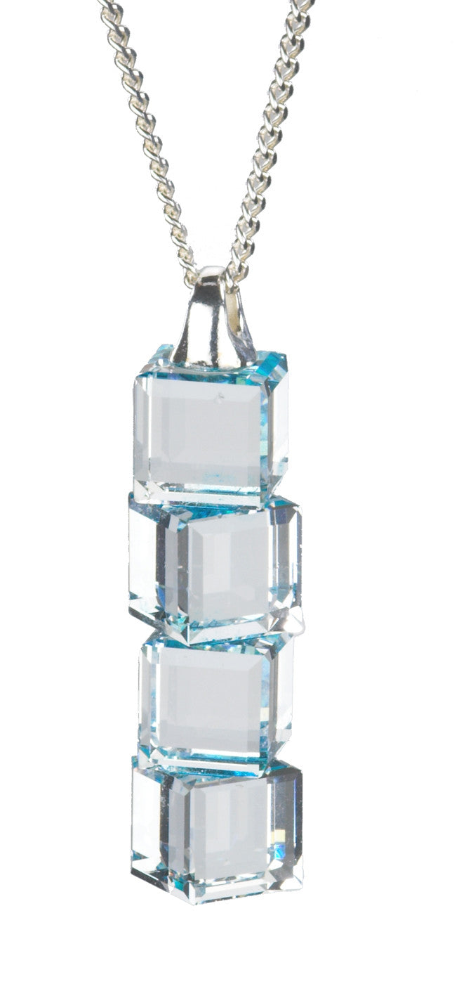 Halskette m. Anhänger Lilien (45cm)