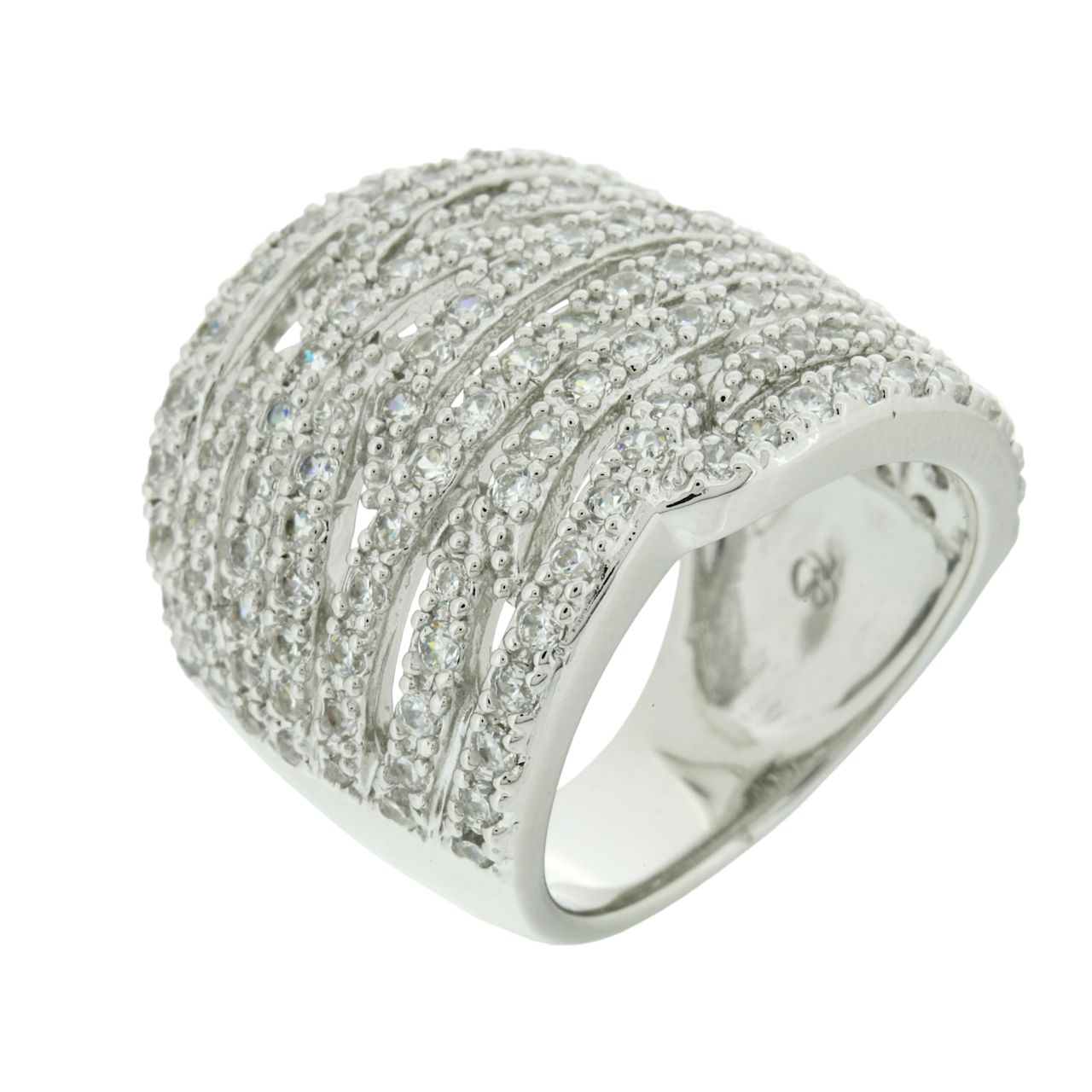 Ring Tel aus 925 Sterling Silber Schmuck für Damen Cosmopolitan