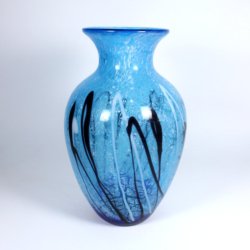 Glasvase Blue Ocean 30,5cm