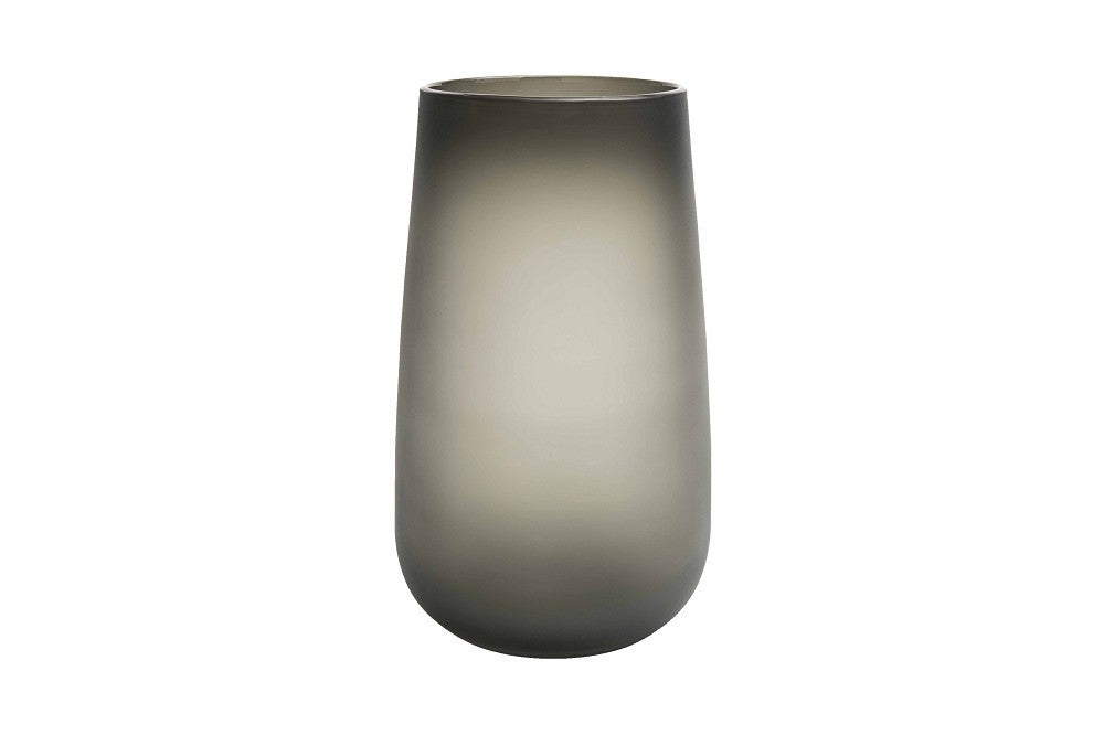Glasvase Robert 2.0 Colori 54cm grau matt