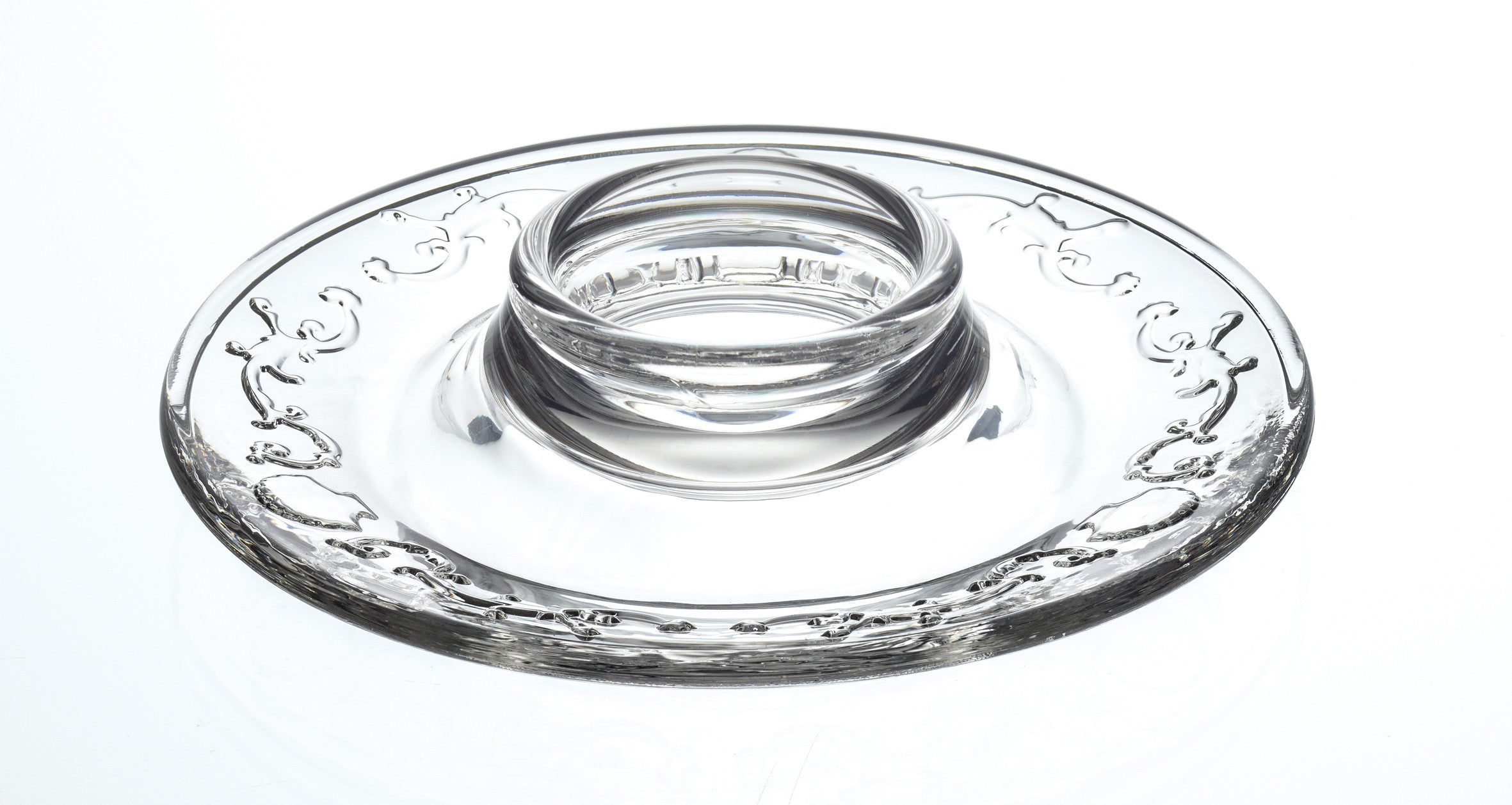 Eierbecher Versailles 12,4cm Eierständer Eierschälchen transparent Vintage