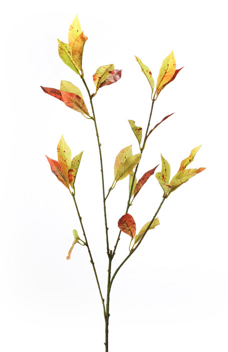 Kunstblume Blätterzweig hellgrün (87cm)
