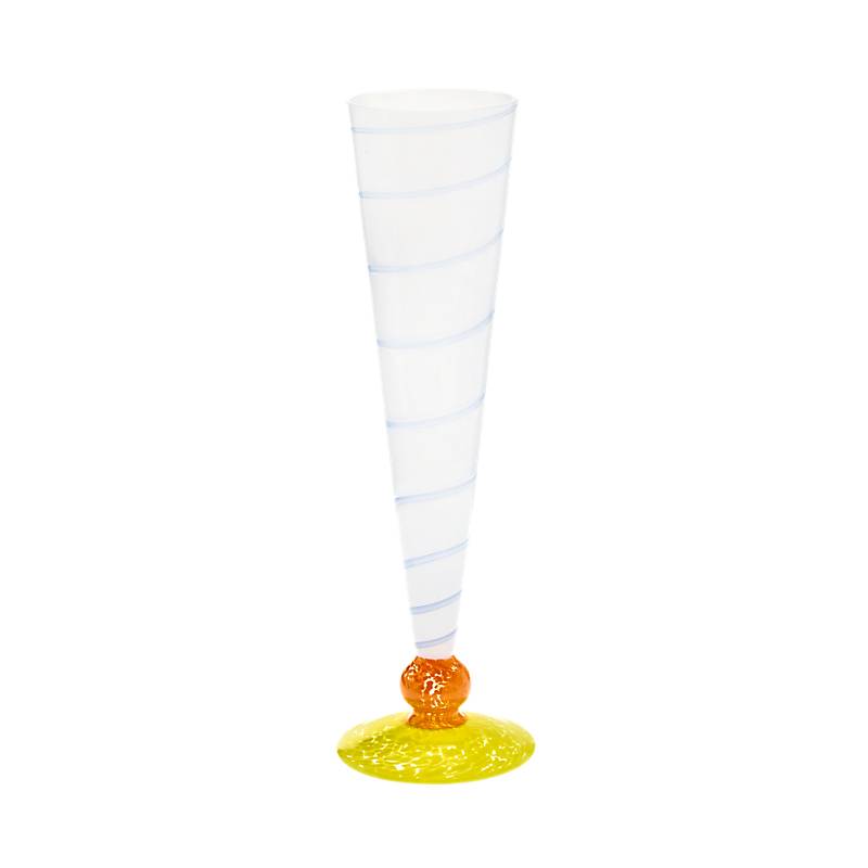 Trinkkelch mit Ringen, Spiral Chaos 300ml, aus Glas