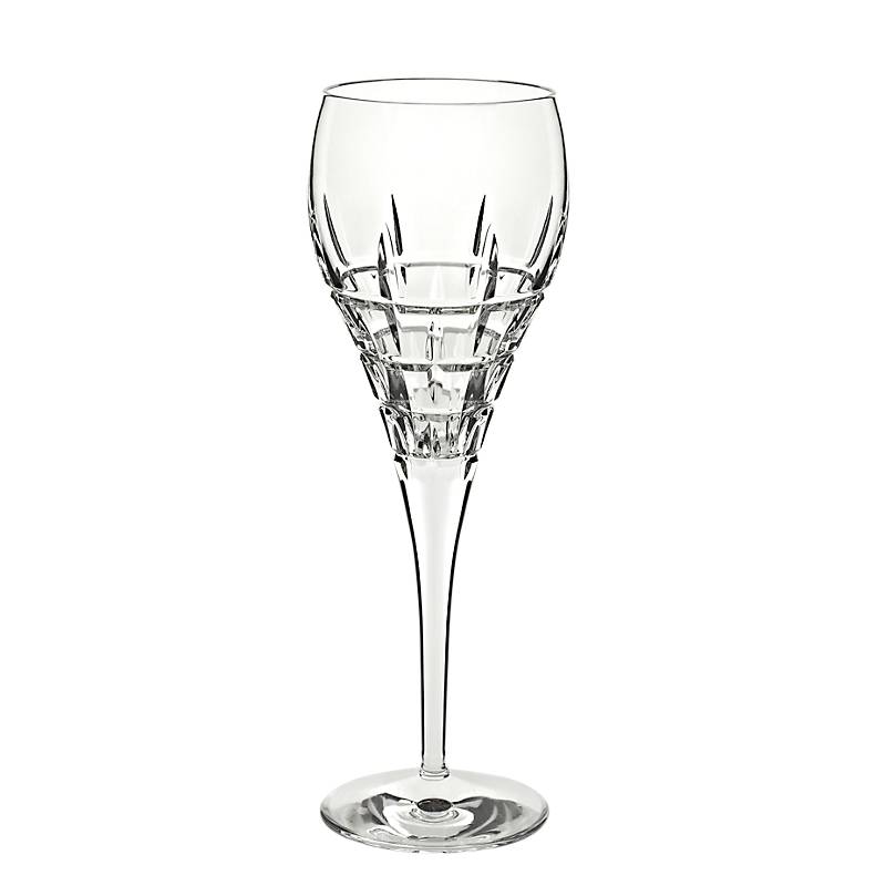 Weißweinglas Square 200ml, Transparent, aus Bleikristall