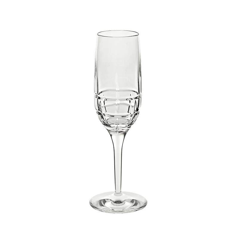 Sektglas Square 250ml, Transparent, aus Bleikristall