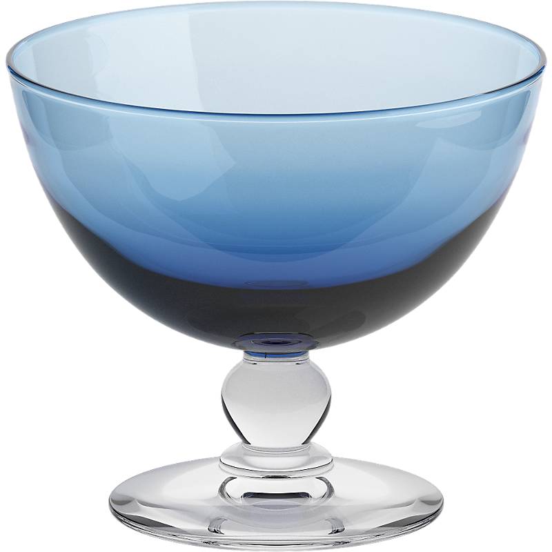 Eisschale Eisbecher Dessertschale blau Piccolo Colori 280ml Gelato