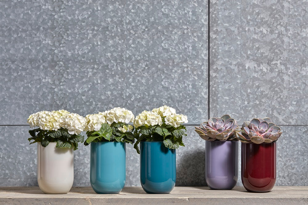 Glasvase Blumengefäß Tischdekoration Emilia H 20 cm