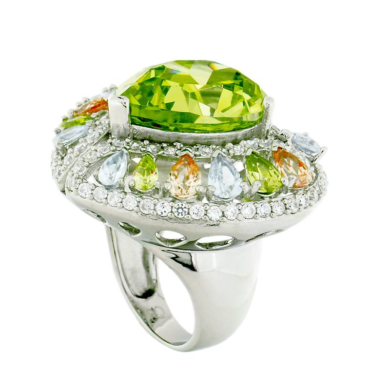 Ring Beroe aus 925 Sterling Silber Schmuck für Damen Heat