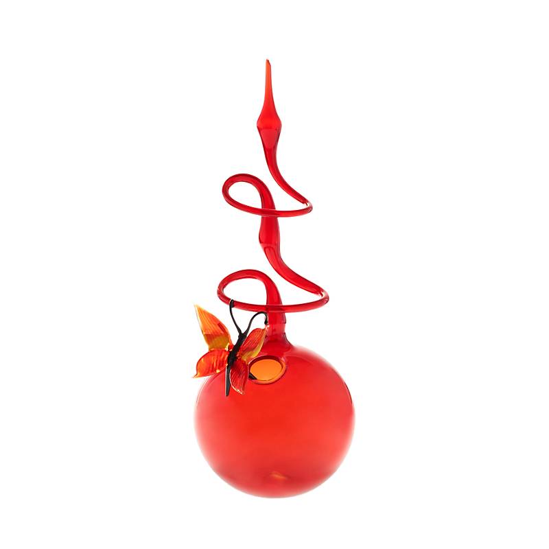 Vase mit Schmetterling "Bloom" (25 cm)