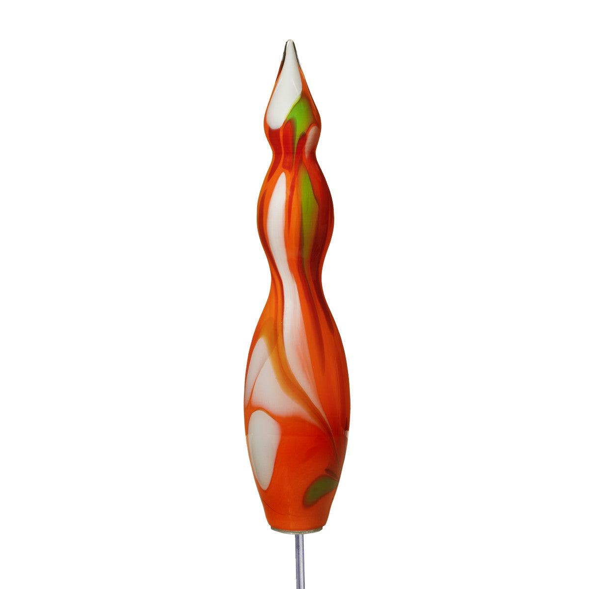 Glasskulptur Saturn Gartenflair 47cm inkl. Stab