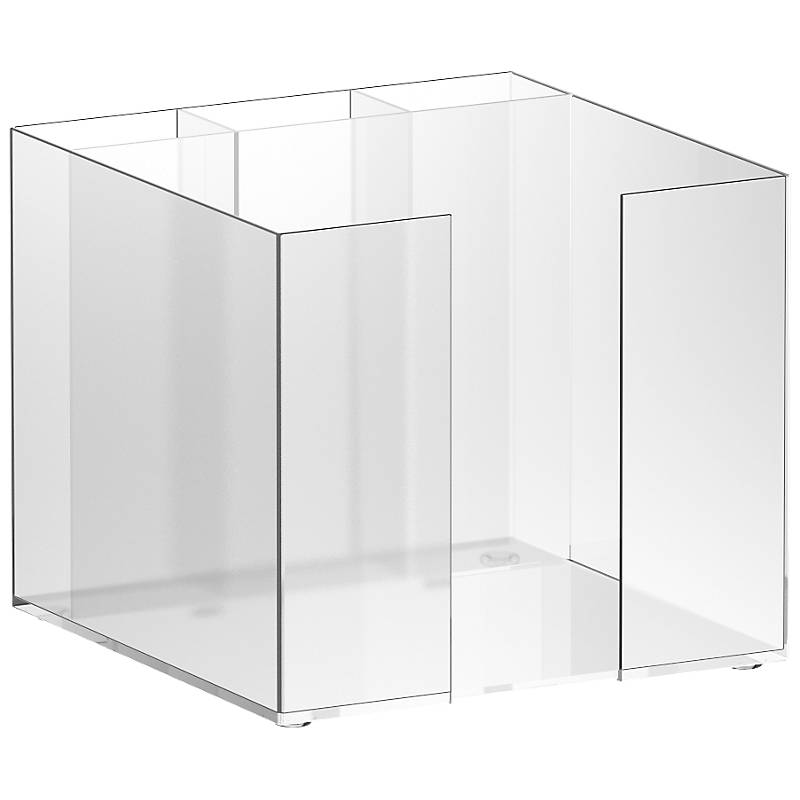 Zettelbox "Cubus 2UE" mit Stiftehalter