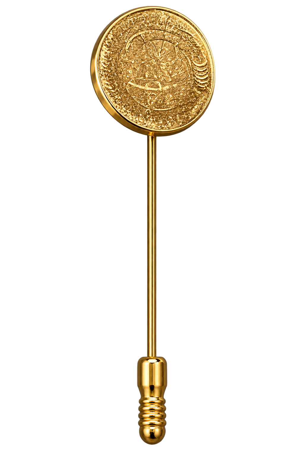 Anstecknadel "DOMING", Rund