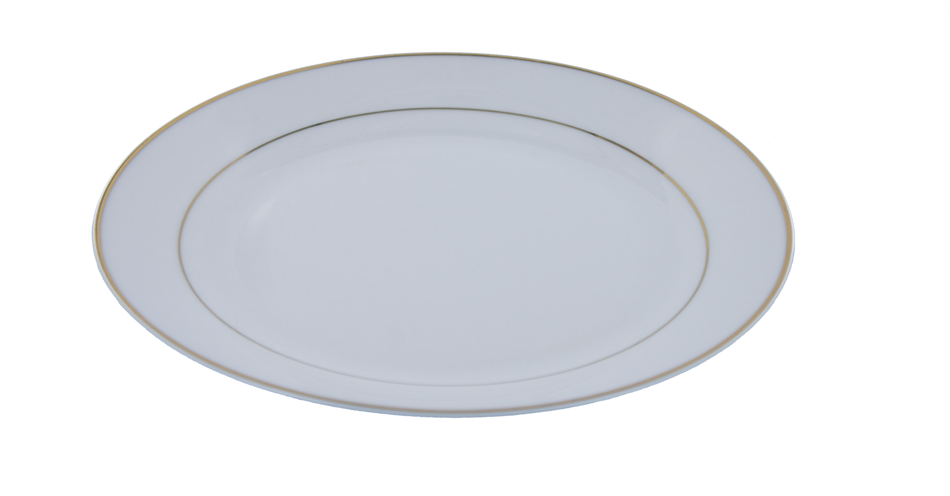 Dekoteller Goldrand (20cm)