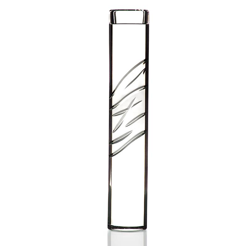 Teelichthalter 30 cm transparent