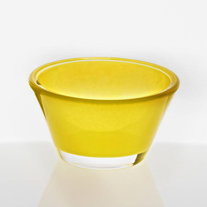 Teelichthalter Rainbow (4,5cm) gelb