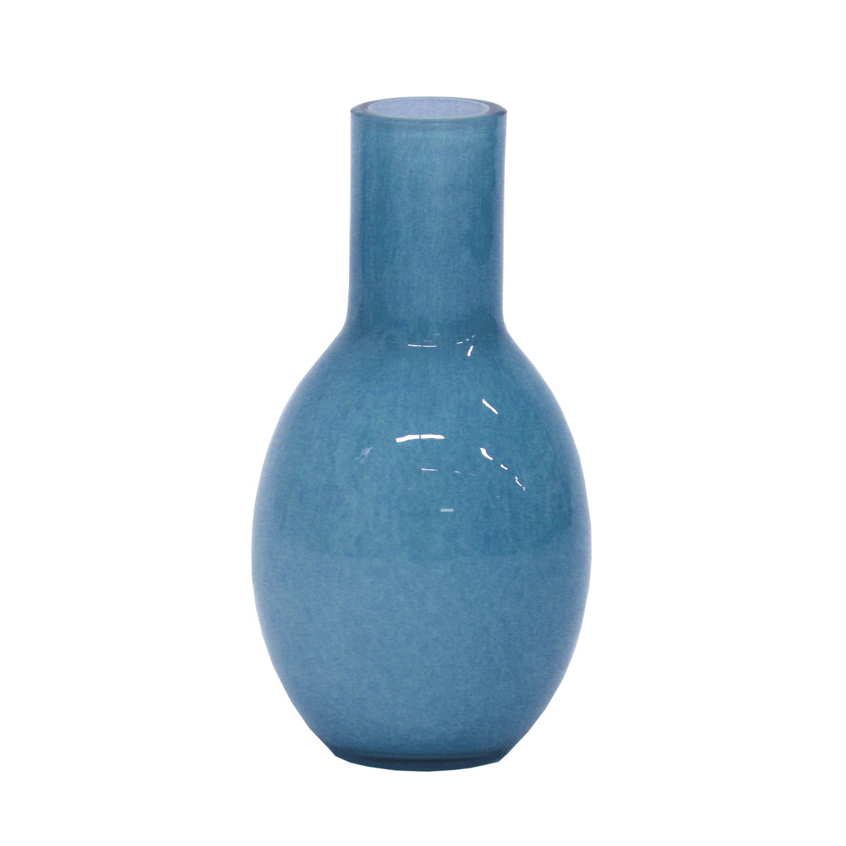 Vase Glasvase Klein Höhe ca. 15cm