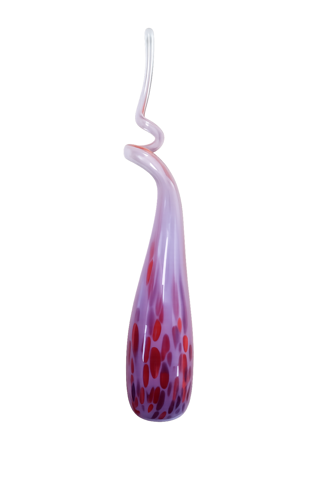 Gartenskulptur Glasflamme ca. 50cm inkl. Stab