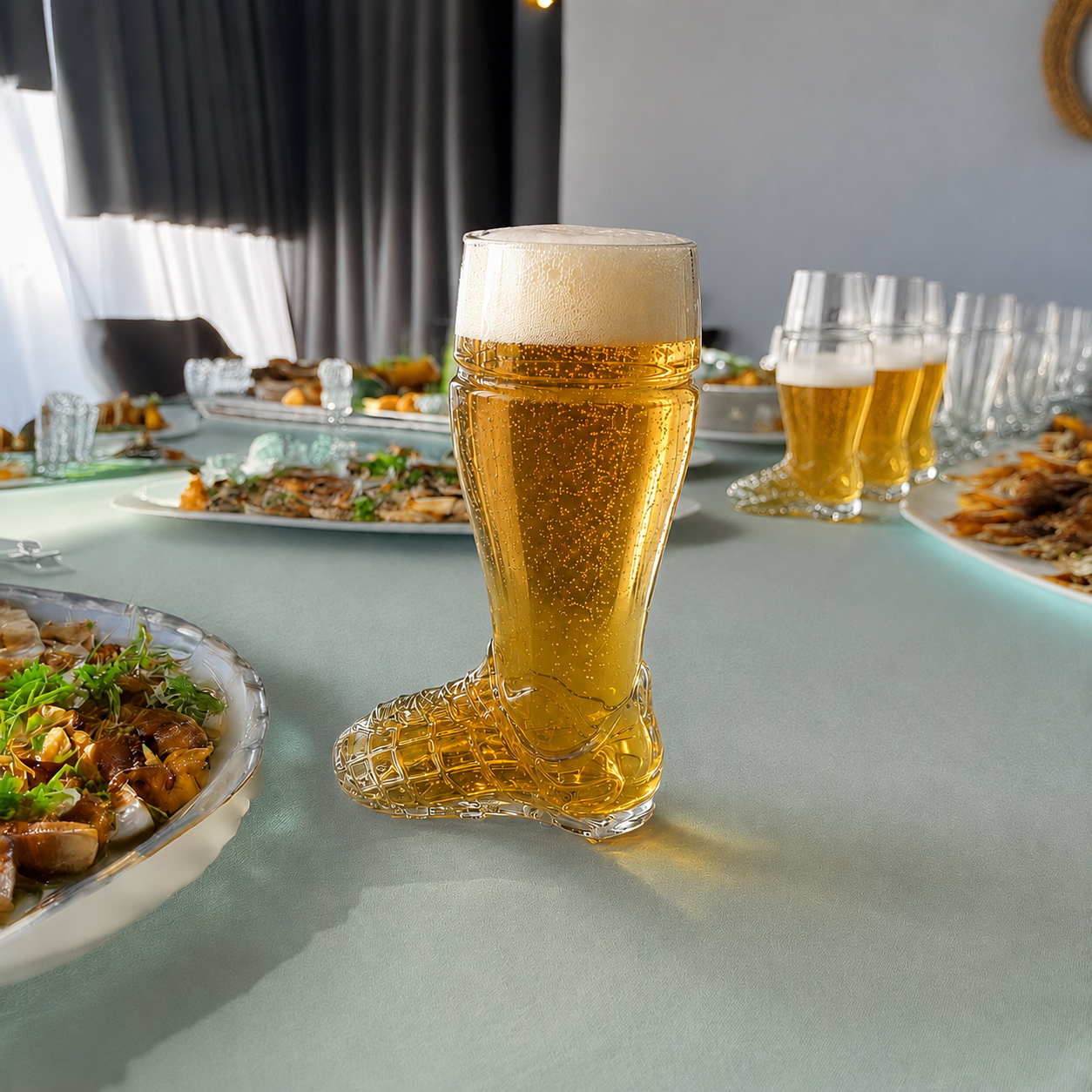 Bierglas Fußballschuh 300ml