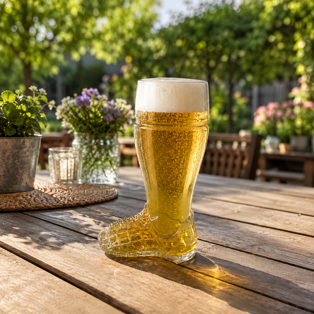 Bierglas Fußballschuh 300ml