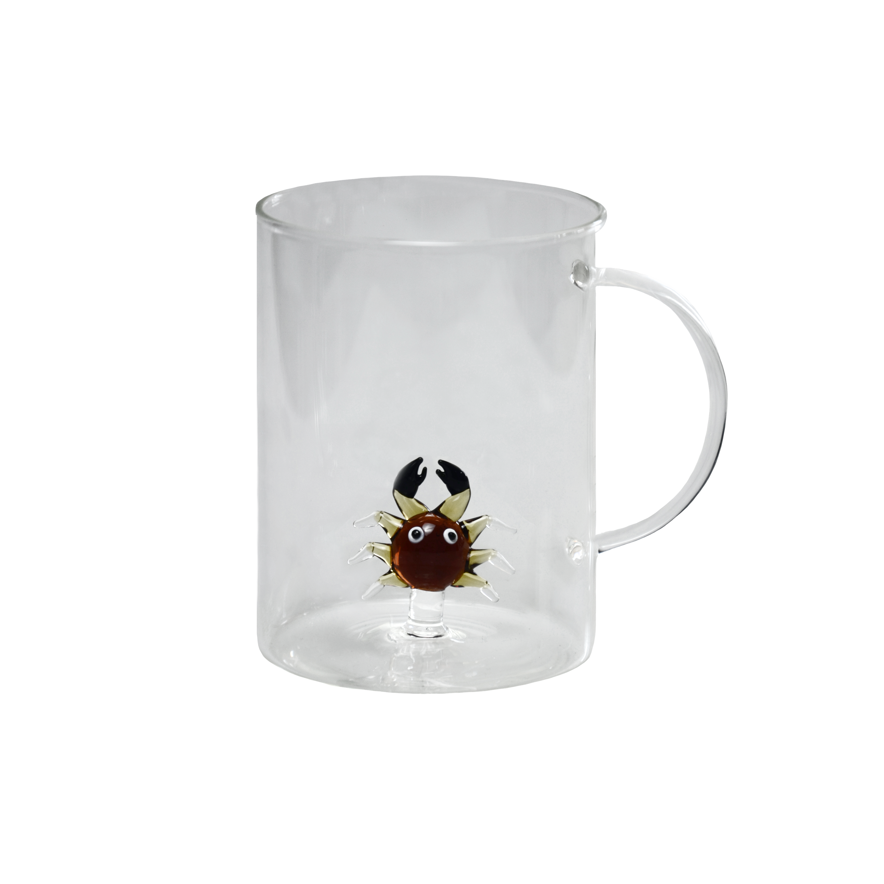 Trinkbecher mit Henkel und Sternzeichen, Handarbeit