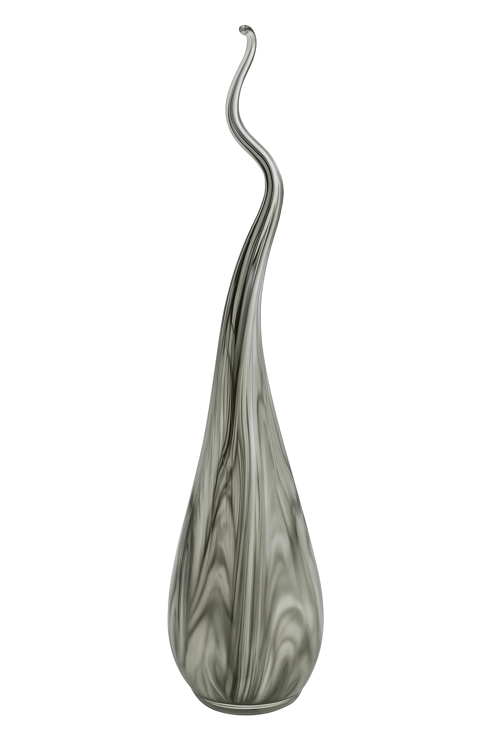 Handgefertigte Tischlampe, Höhe ca. 65 - 80cm