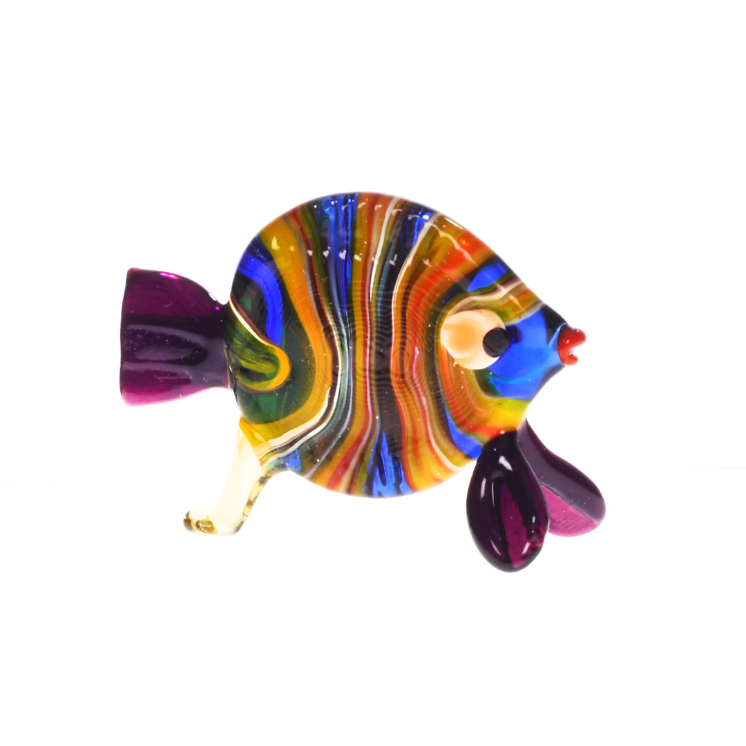 Fisch Midi 6-8cm Glas Tiere Figuren Sammeln Vitrine Miniatur Aquarium