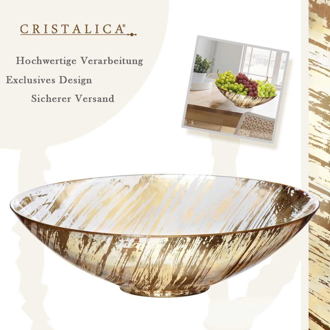 Schale "Golden Dust" (27cm)