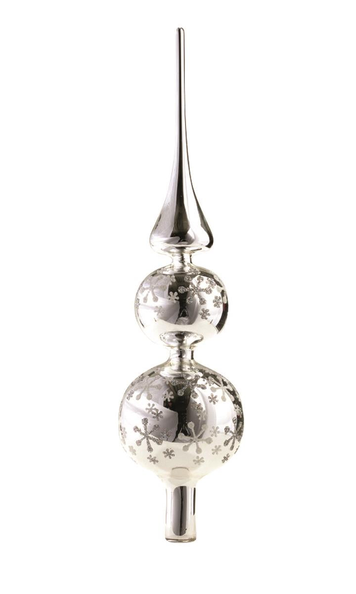 Baumspitze Schneeflocke (33cm)