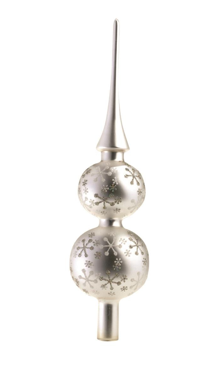 Baumspitze Schneeflocke (33cm)