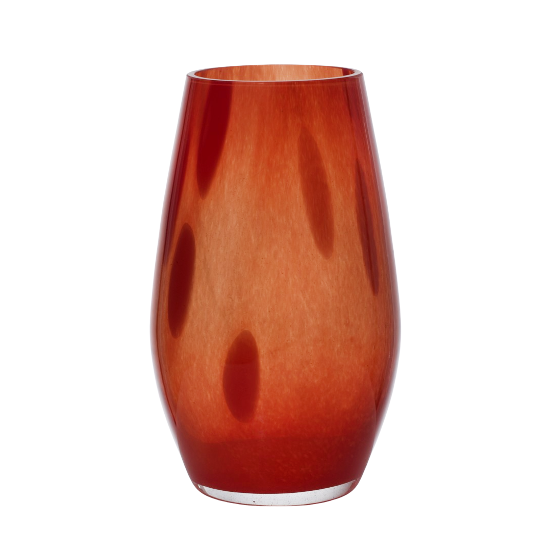 Vase Blumenvase ca. 18cm oder 20 cm Rot