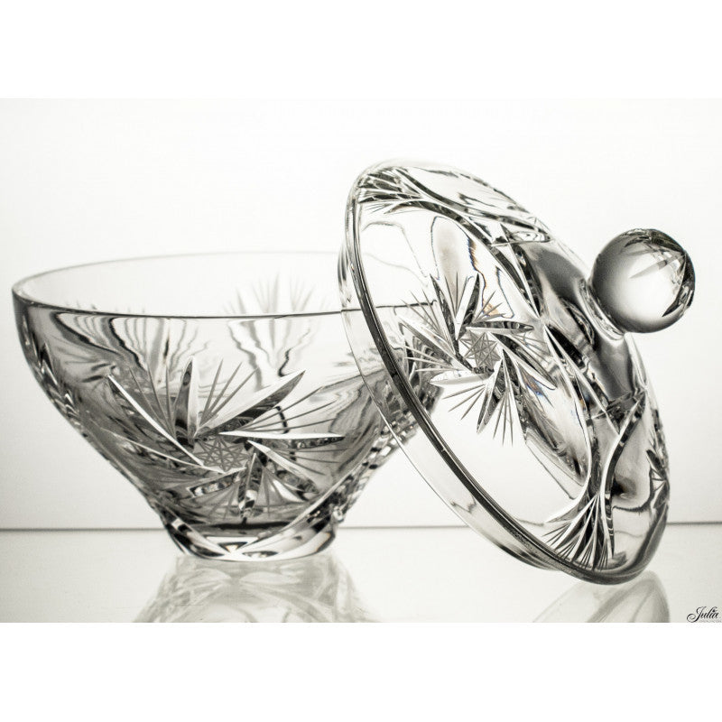 Glasdose Schleuderstern 18cm
