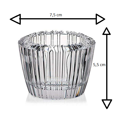 3 Votiv Atlas Kerzenhalter (7,5cm)