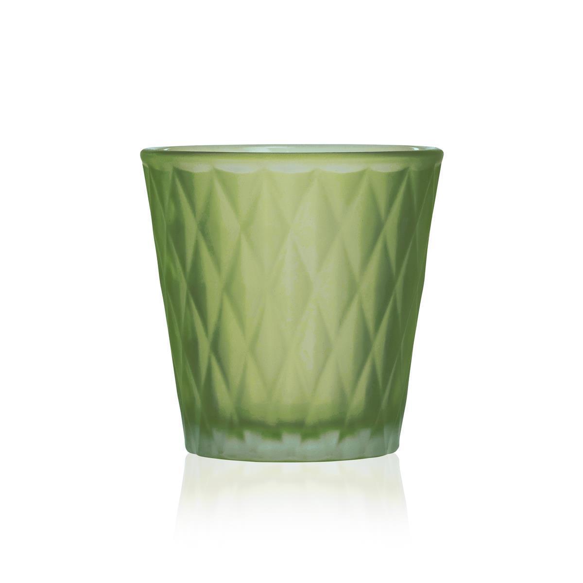 Votivglas Lumiere 3er-Set grün 7,5cm