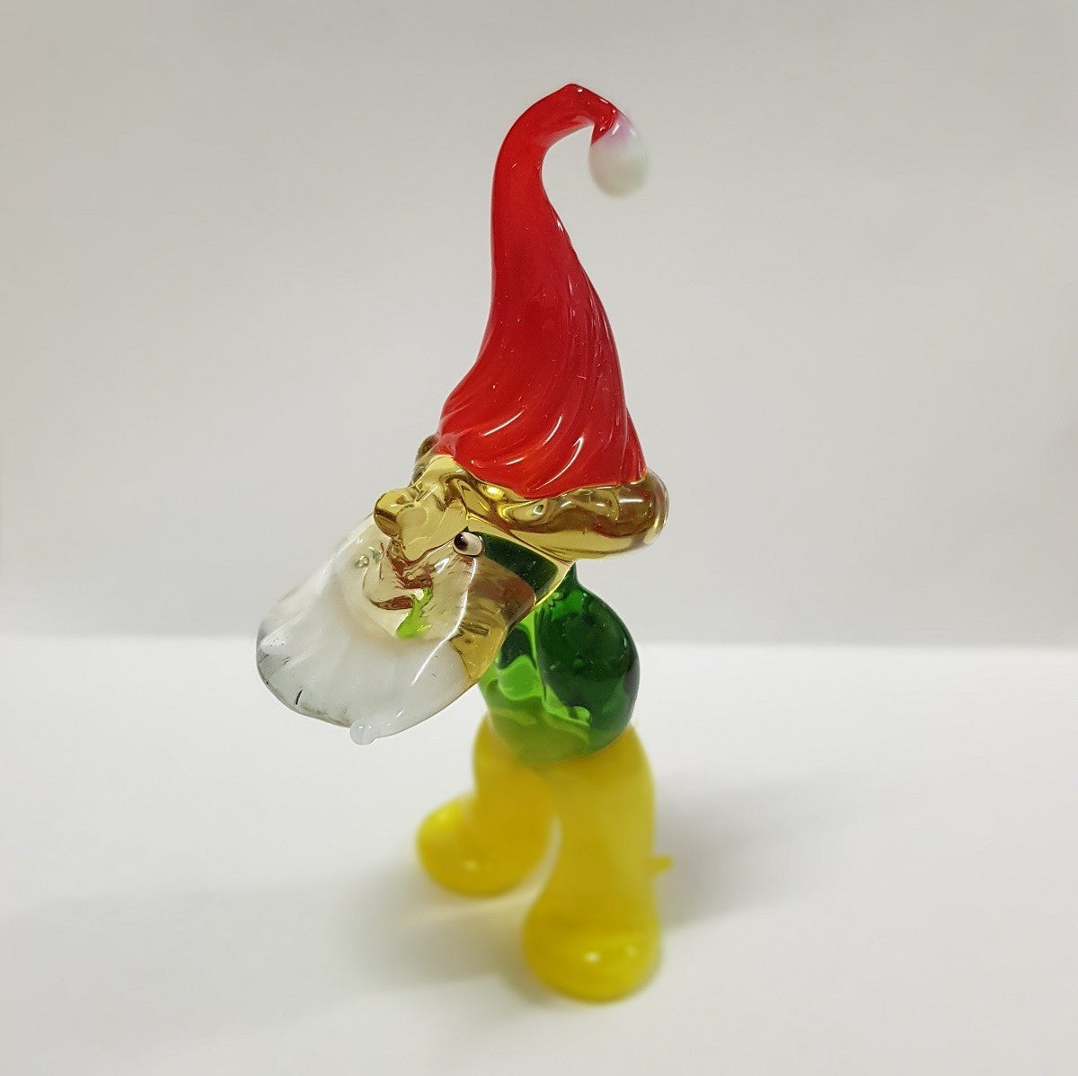 Gartenzwerg Medium 6-15cm Glas Figuren Sammeln Vitrine Miniatur Deko