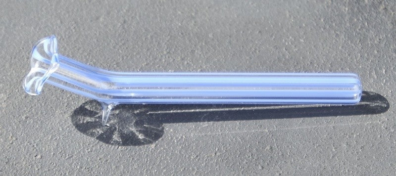 Liegeväschen  mit Farbstreifen Glas 10cm