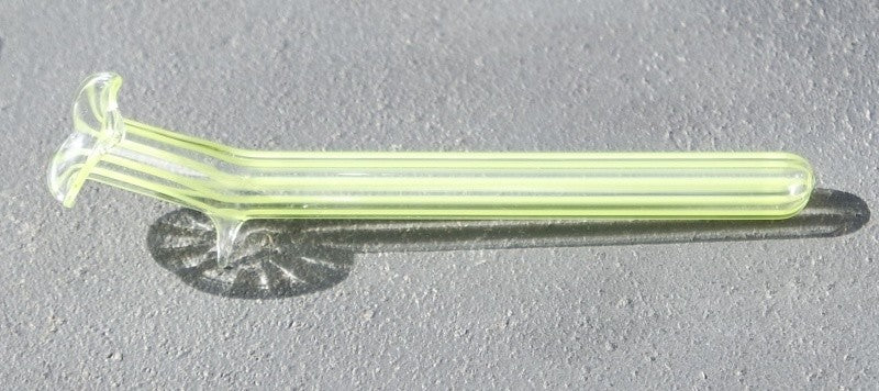 Liegeväschen  mit Farbstreifen Glas 10cm