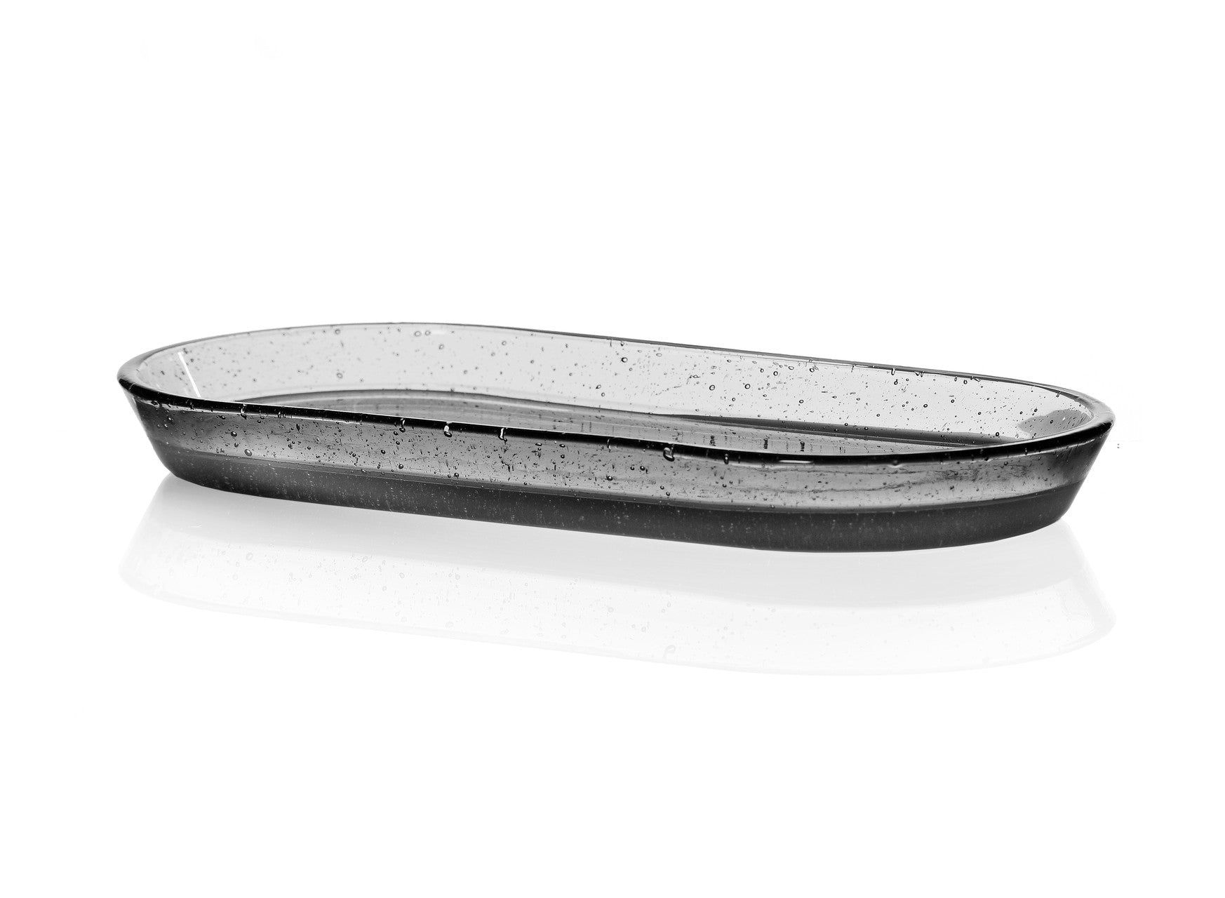 Servierplatte Gebäckplatte Servierteller Bollo oval 26cm div.
