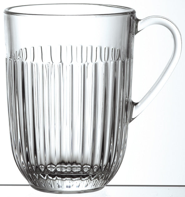 Teetasse Ouessant 400ml Glastasse Heckelbecher mit Sieb und Deckel Geschenkset