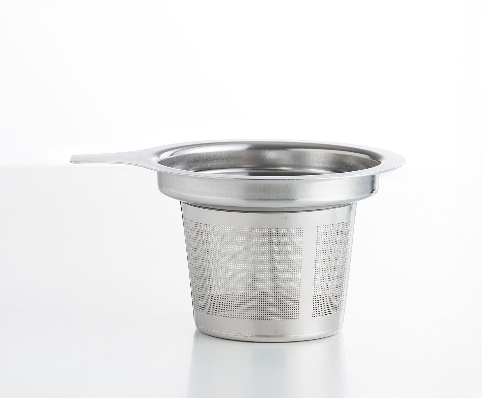 Teetasse Ouessant 400ml Glastasse Heckelbecher mit Sieb und Deckel Geschenkset