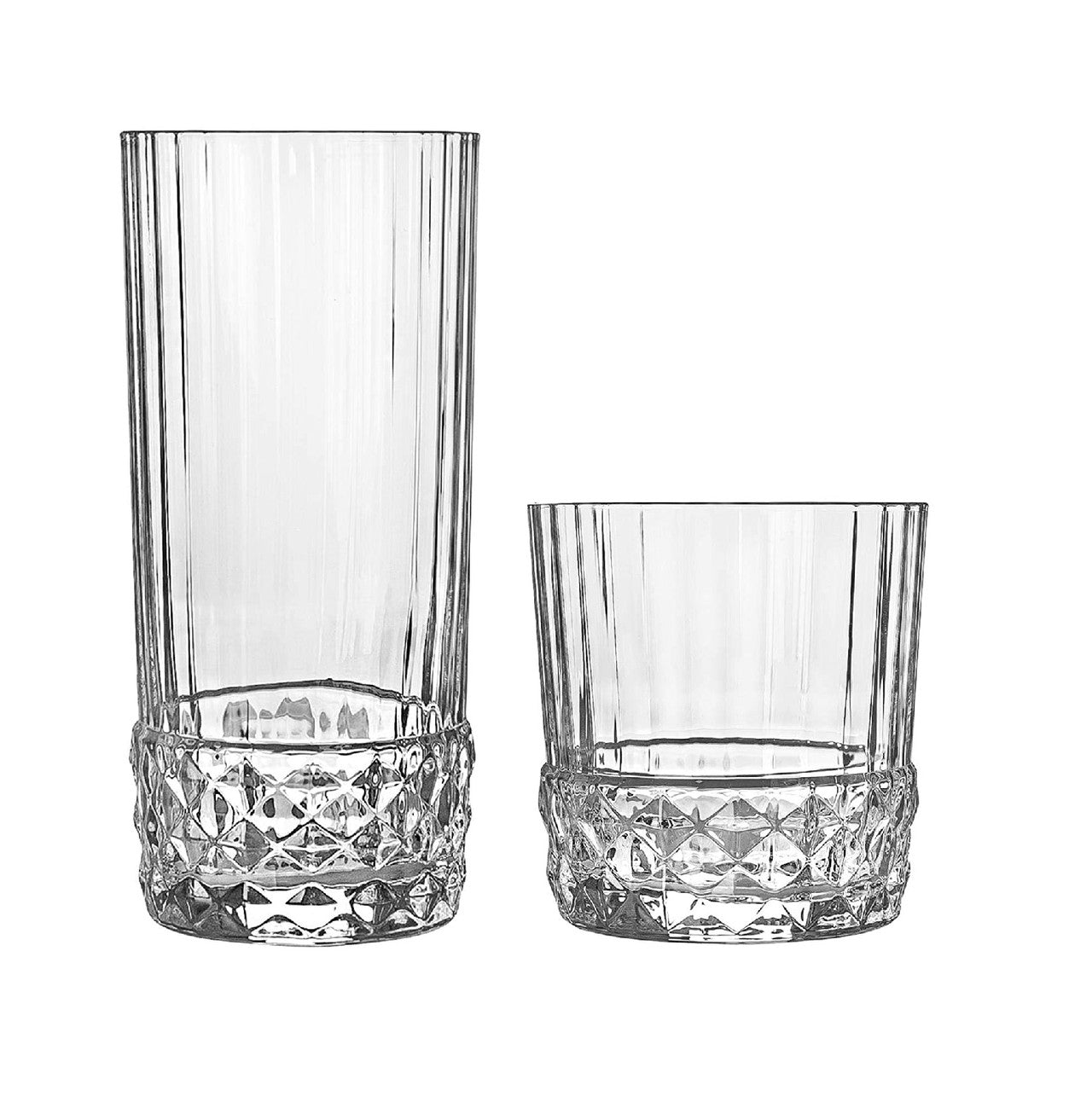 Whiskyglas Americas ´20s 380ml Becher Trinkglas Retro Vintage Kristallglas