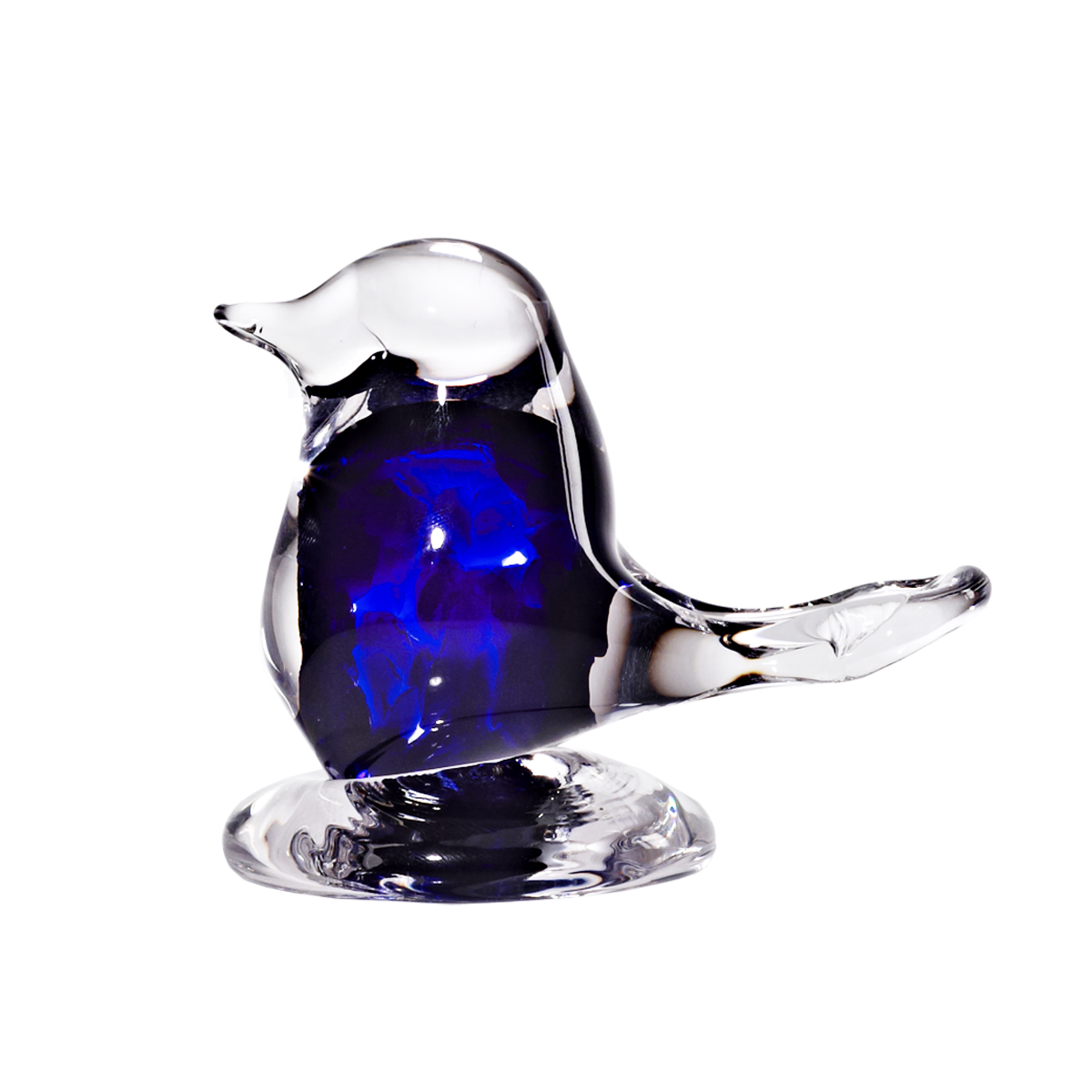 Glasfigur Spatz (8cm)