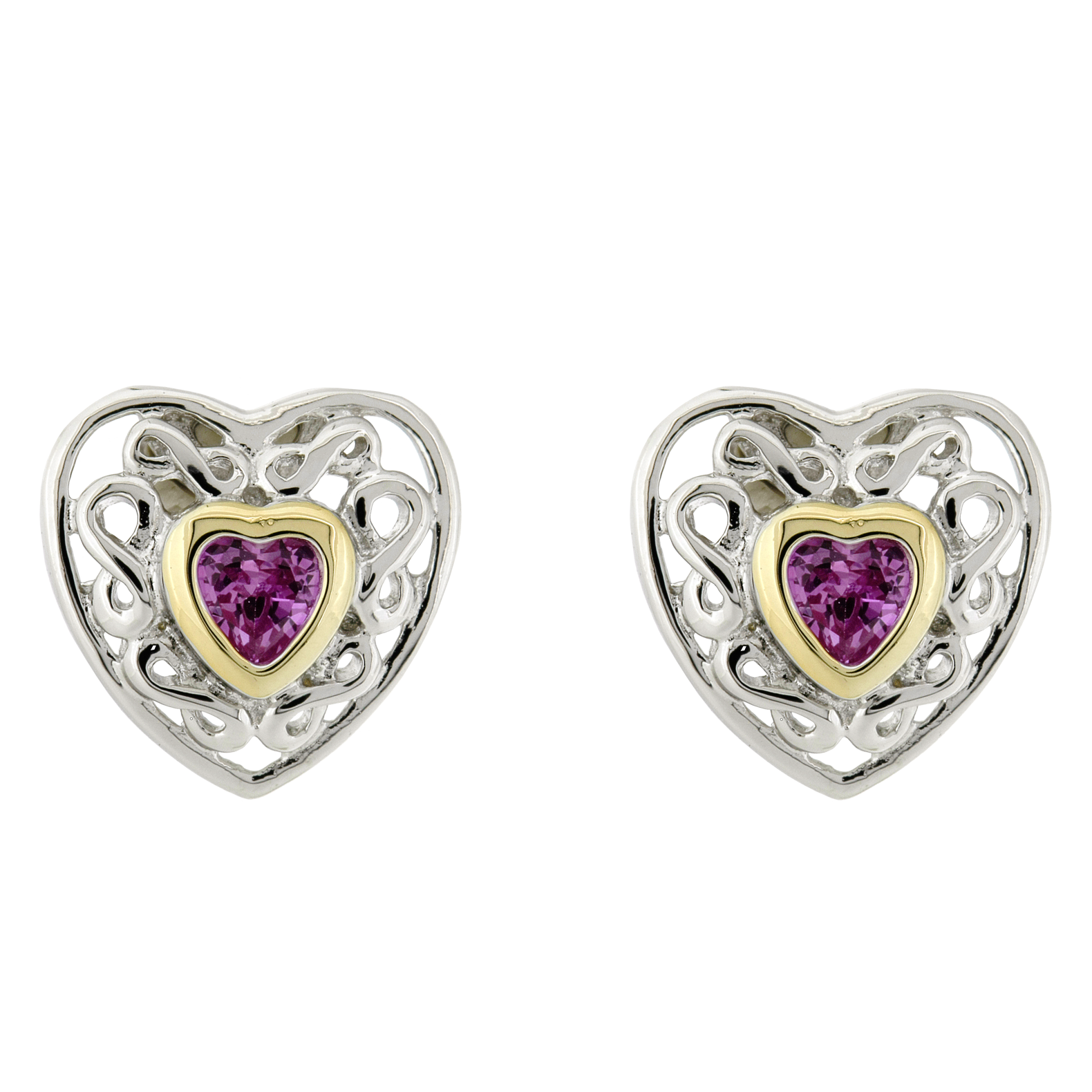 Ohrstecker Orchida aus 925 Sterling Silber Schmuck für Damen Friends