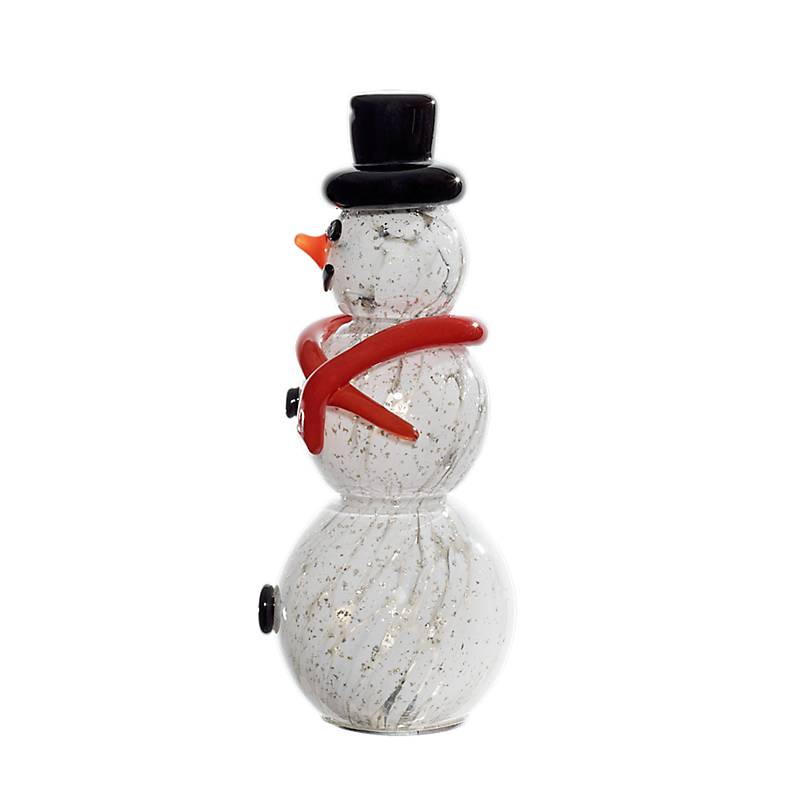 Schneemann Meltin Gartenflair 22 cm mit Stab