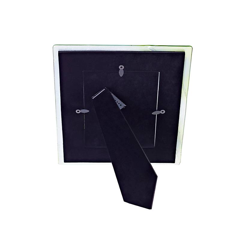 Bilderrahmen Fotorahmen Photo Frame Format 13x18cm Deko Fusingglas grün Handmade