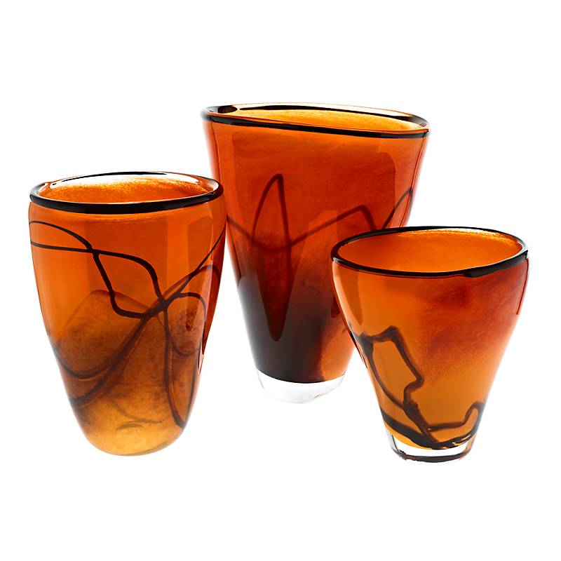 Vase mit Dekor "Stiller" (16cm)