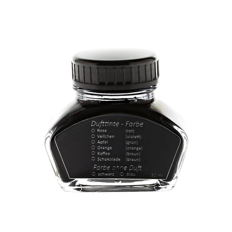 Tintenfass mit Tinte blau "Feder" (30ml)