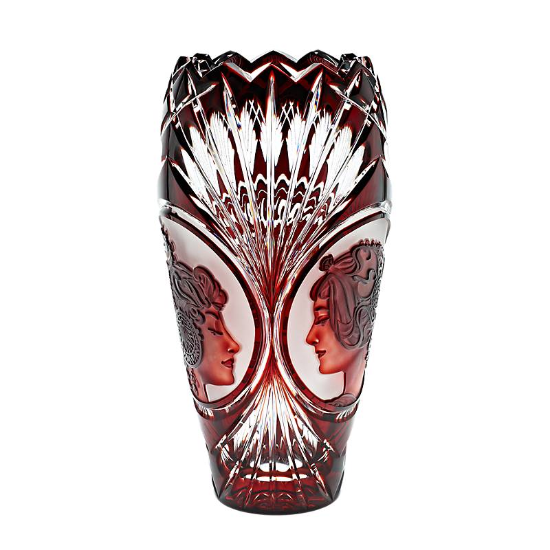 Vase handgeschliffen "King" (31cm)
