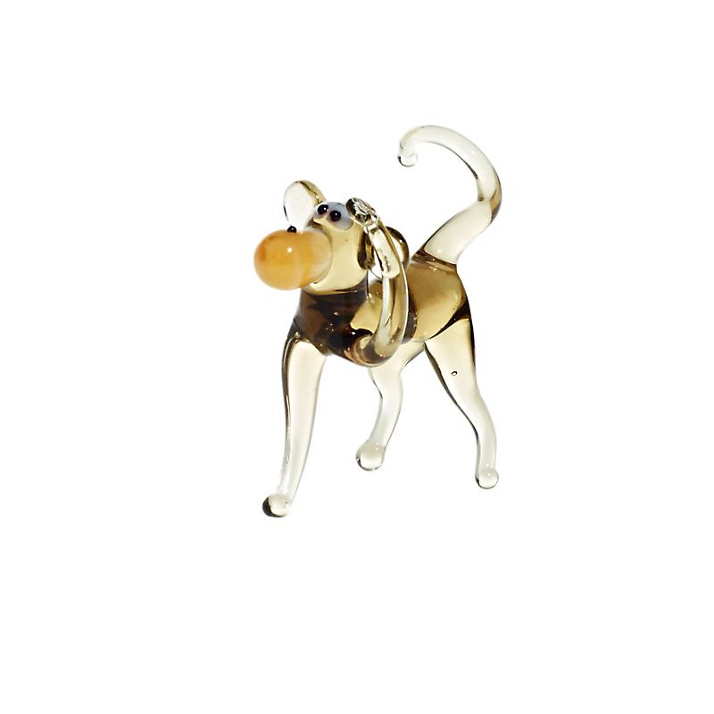 Affe Mini Plus 4-5cm Glas Tiere Figuren Sammeln Vitrine Miniatur Zoo